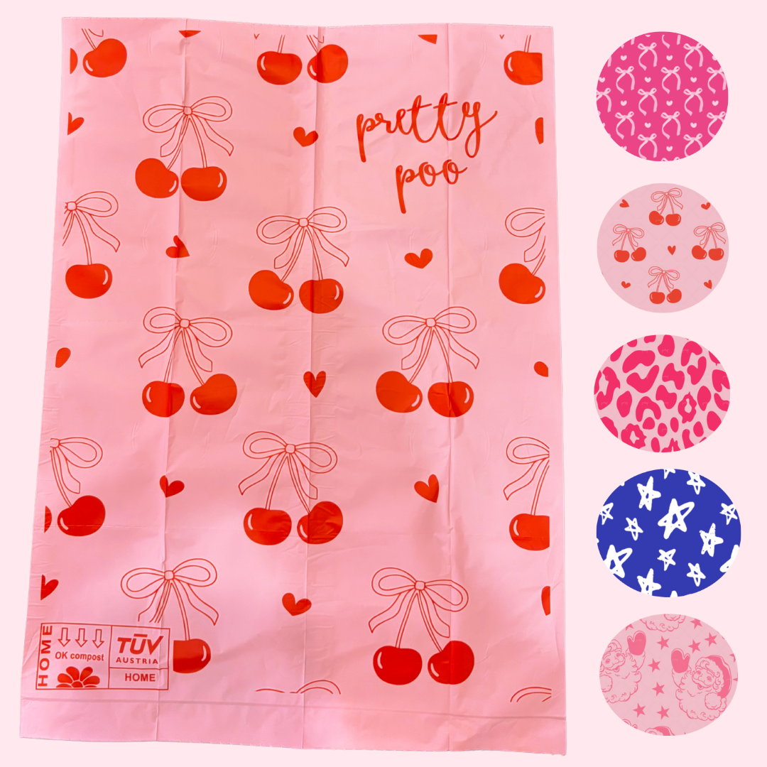 Pretty Poo Bags (150bags,10rolls)