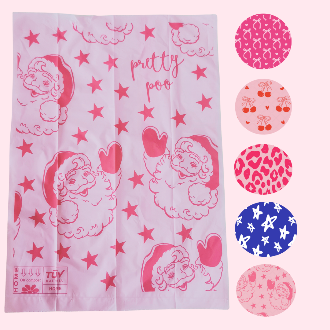 Pretty Poo Bags (150bags,10rolls)